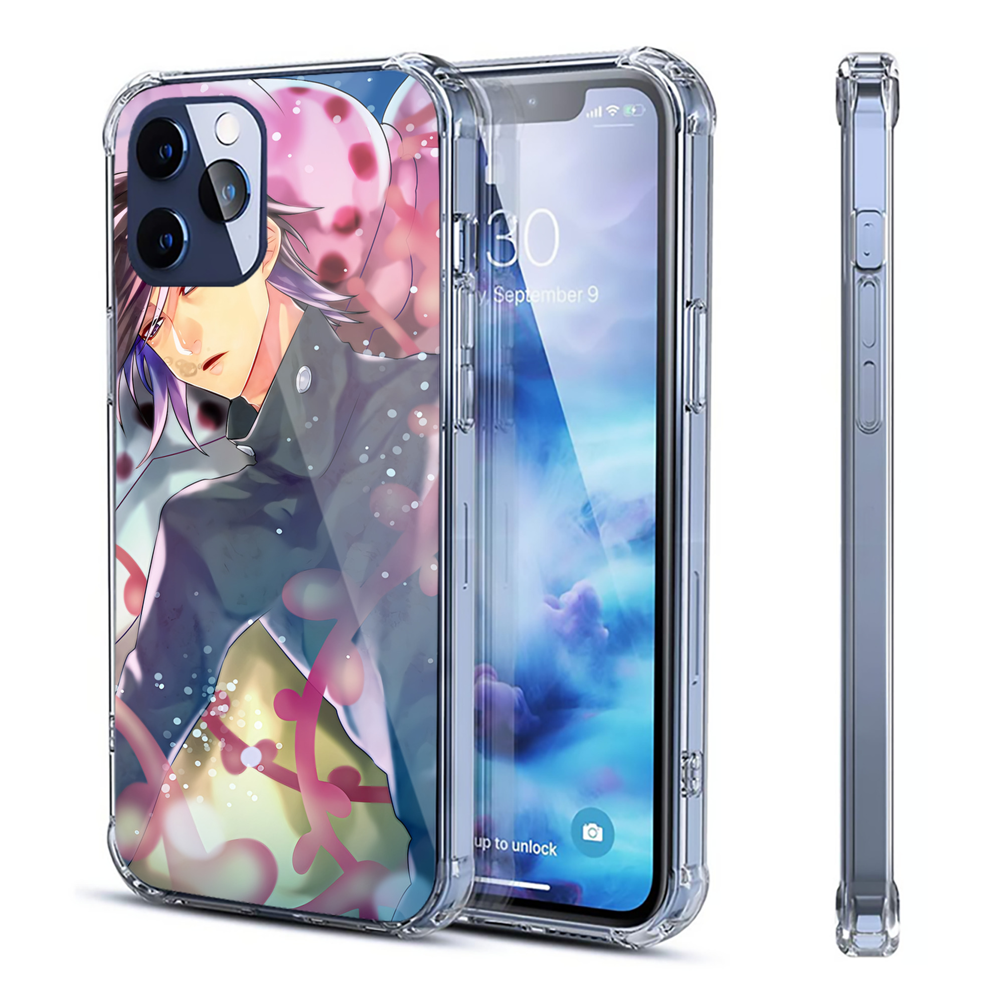 （画像用） SPY×FAMILY间谍家家酒 【iPhone 12シリーズ対応】透明スマホケース（クリアソフトケース）